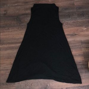 Black shift dress